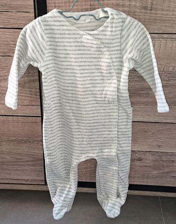 Pyjama velours Cadet Rousselle 6 mois