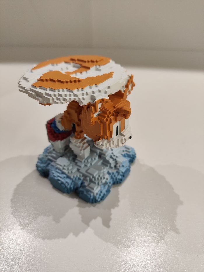 Figurine Pixel Tails AAF 0301 - Sonic The Hedgehog Sega Hero Collector - Satue - photo numéro 2