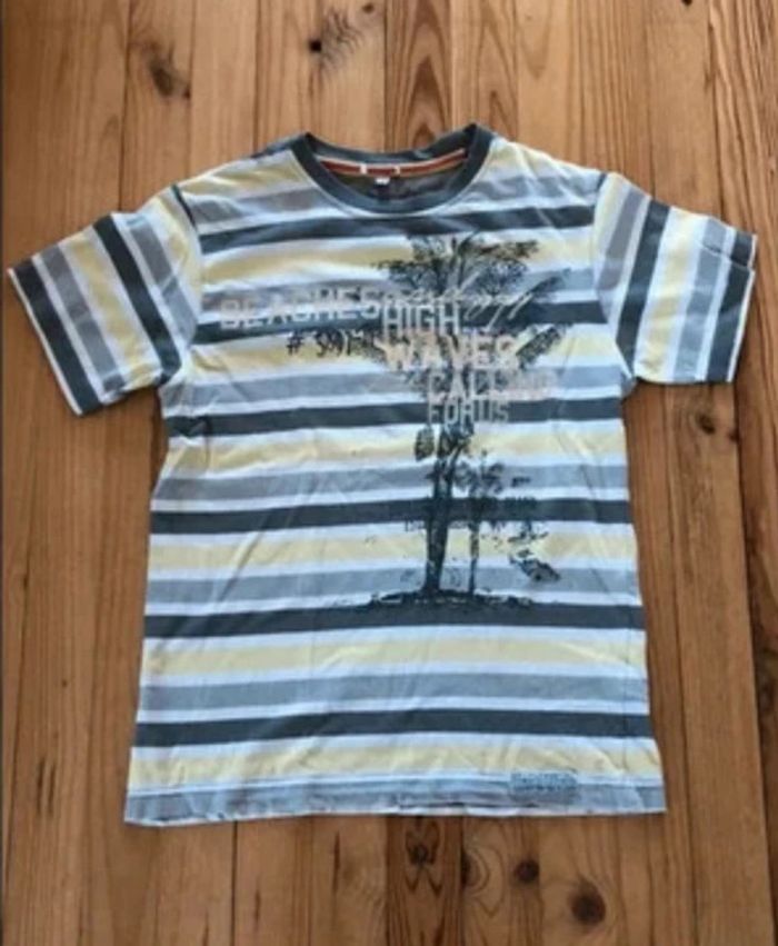 🤩10 ans 11 ans 12 ans here and there superbe tee shirt en coton bio - photo numéro 2