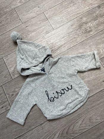 Pull à capuche 3 mois Kiabi