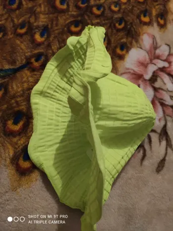 Chapeau jaune fluo femme