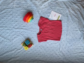 teeshirt manches courtes rose poche poitrine 3 ans okaidi