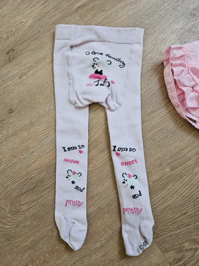 Collant  chapeau bébé fille - photo numéro 2