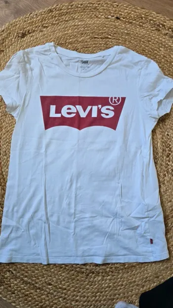 Tee shirt femme levis levi's taille s blanc
