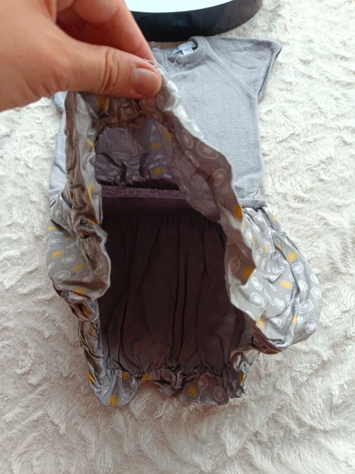 Robe style pull en haut et boule en bas Fille 18 mois Obaïbi - photo numéro 7