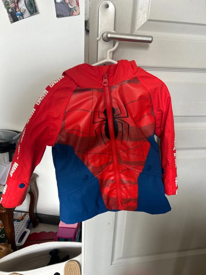 Imperméable spiderman