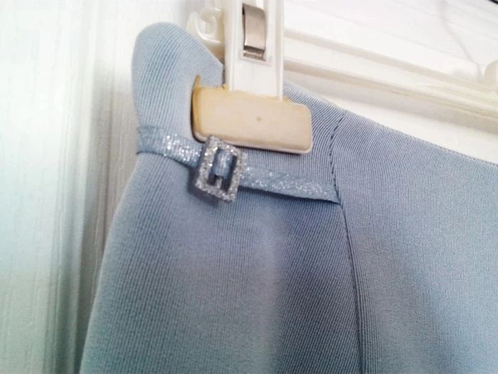 Jupe bleu pâle Un jour ailleurs en 42 - photo numéro 4