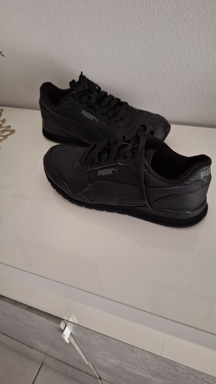 Baskets puma St runner v3 noire - photo numéro 3