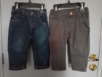 Lot pantalon 12 mois