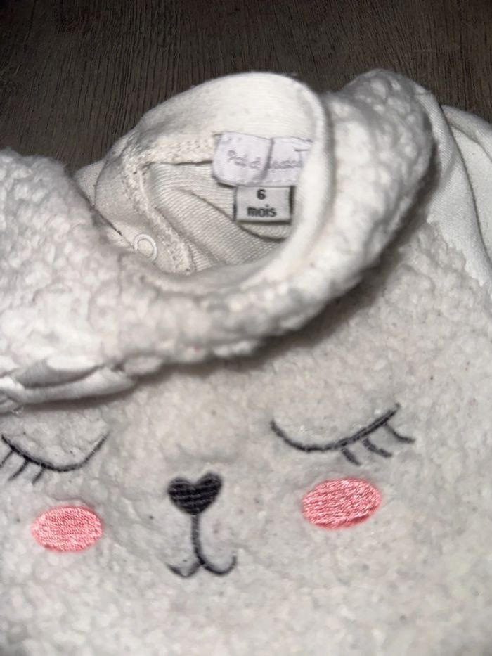 Pull blanc mouton - photo numéro 3