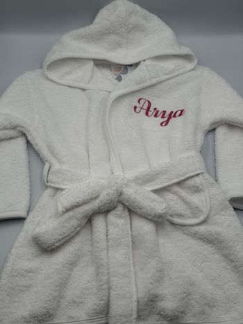 Sortie de bain 3 à 24 mois 100% coton 