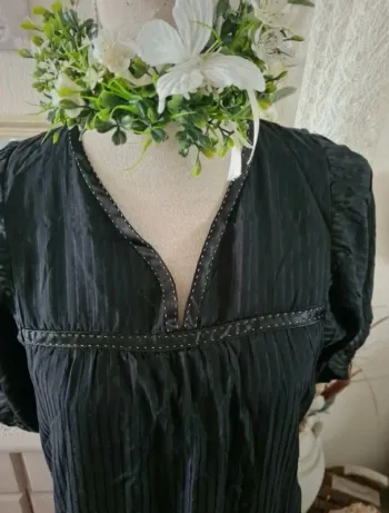 Robe noire Mango Taille XL