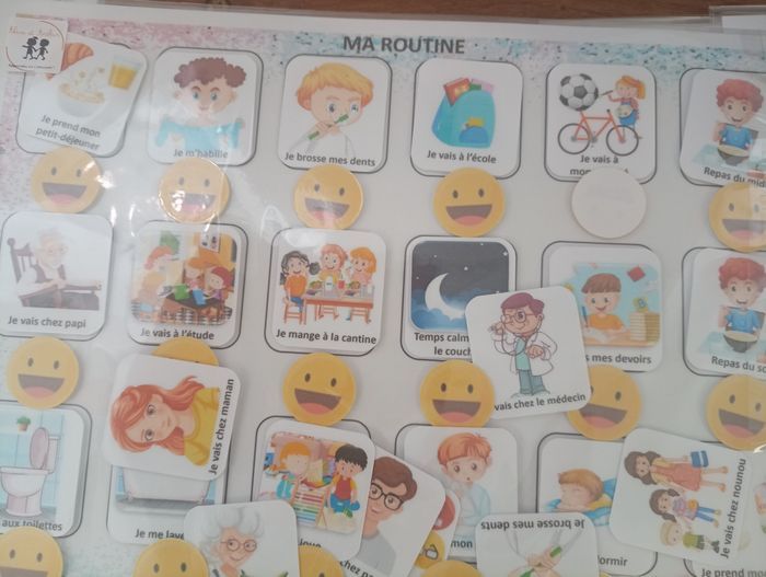 Routine  garçon   peau claire