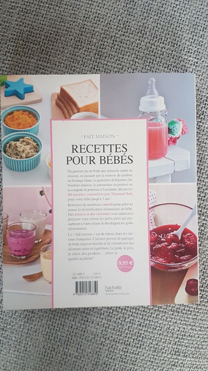 Livre de recettes pour bébé - photo numéro 2