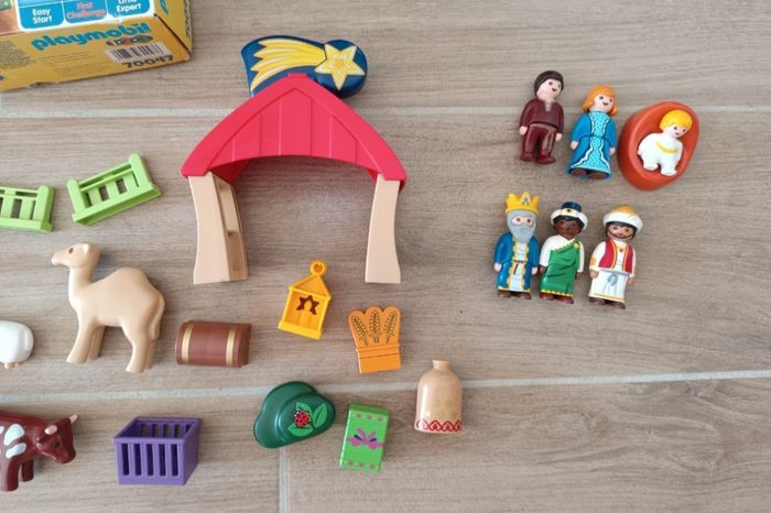 Crèche playmobil 1 2 3  noel - photo numéro 4