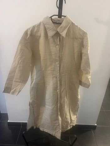 Chemisier long beige Taille 42