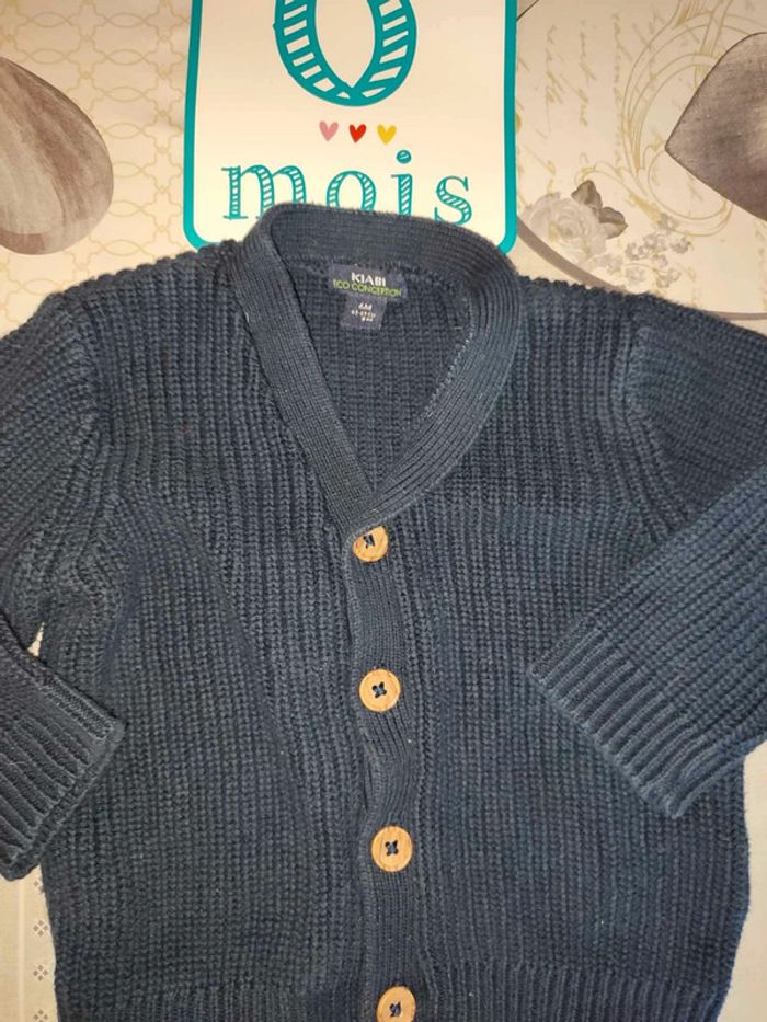 Gilet bleu marine - photo numéro 2