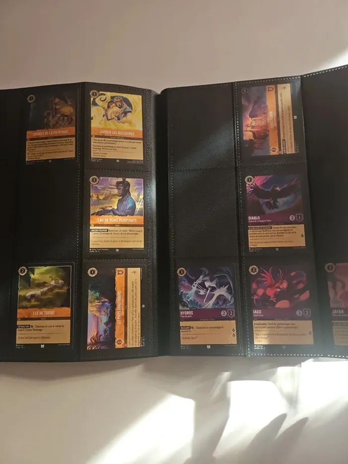 Classeur cartes Lorcana - Les terres d'encre - 140 cartes - photo numéro 7
