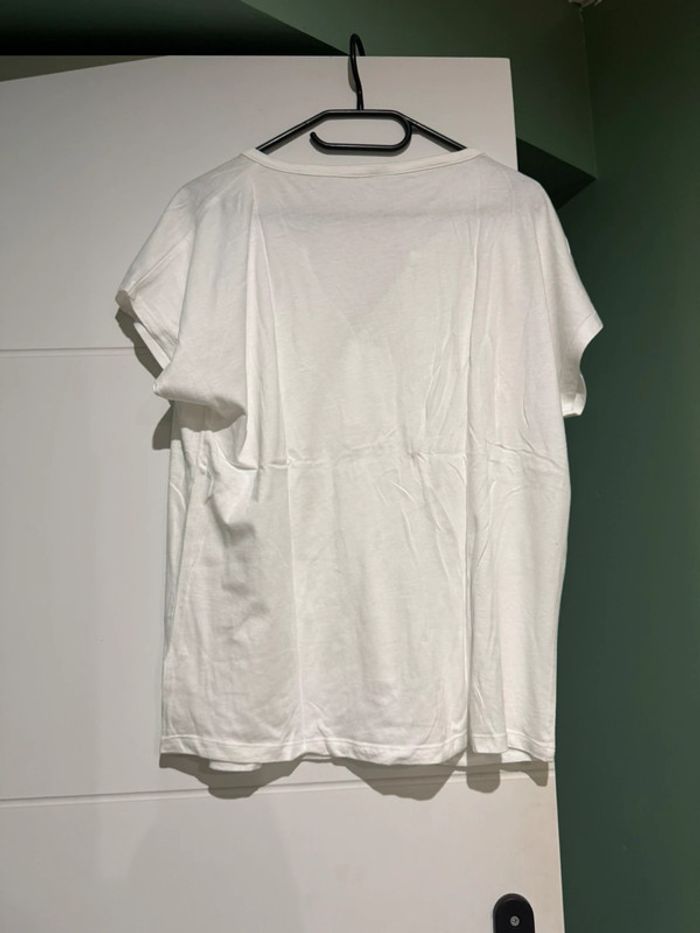 T-shirt manches courtes blanche - photo numéro 2