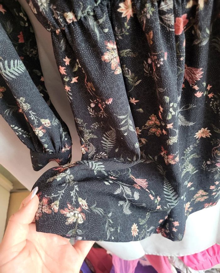 Combishort à fleurs taille S - photo numéro 4