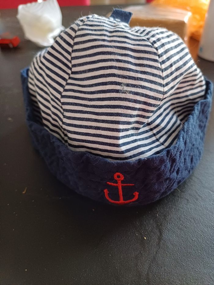 Chapeau style marin taille 49