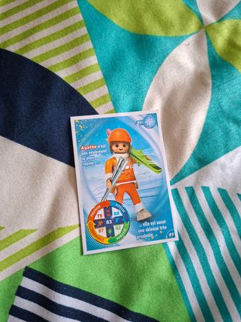 Carte playmobil ski 89