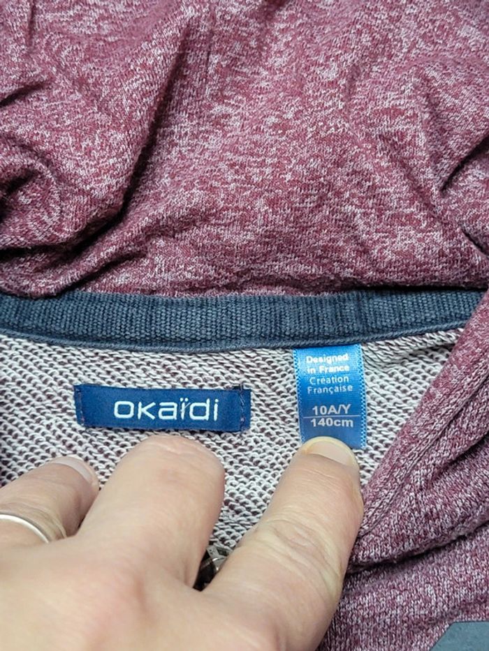 Gilet à capuche 10ans, 140cm 🚨 - photo numéro 4