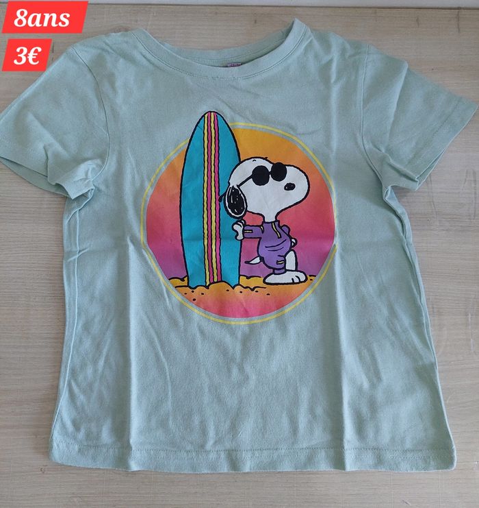 T-shirt Snoopy garçon 8ans - photo numéro 2