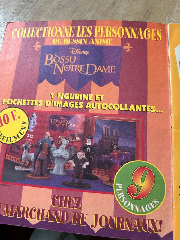 Panini - Album complet stickers autocollants Walt Disney Le Bossu de Notre Dame - photo numéro 3