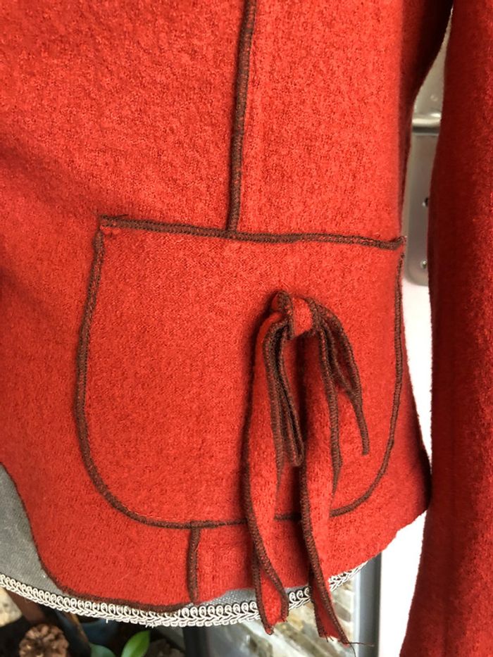 Veste brique originale 40 - photo numéro 3