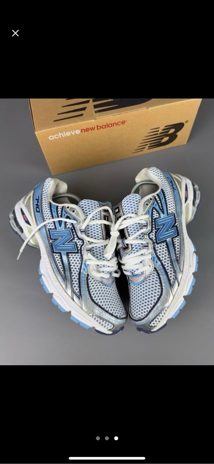 New balance - 740 - baskets - blanc et bleu 41 - photo numéro 3