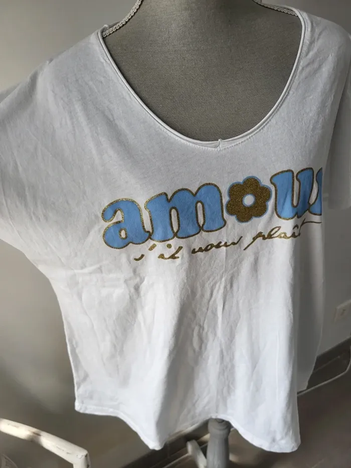 Tee shirt amour - photo numéro 2