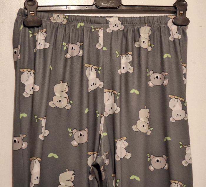 Bas de pyjama kaki imprimé de koalas - photo numéro 2