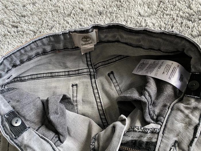 Jeans gris clair skinny fit Timberland - 10 ans - photo numéro 4