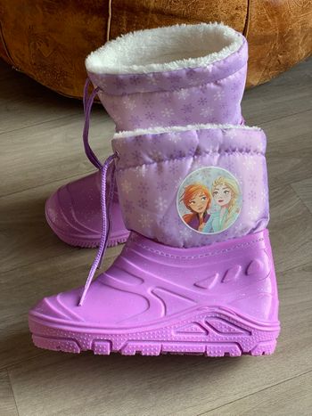 Bottes fourrées Reine des Neiges 