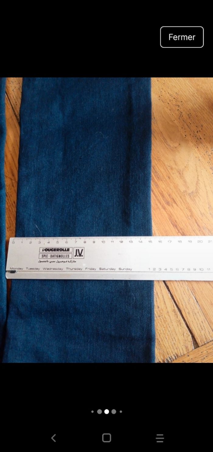 Pantalon Jeans, neuf avec strass taille M en 40/42 - photo numéro 8