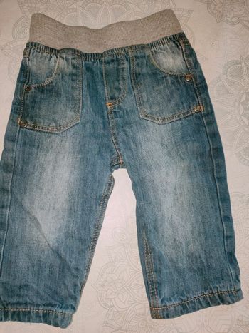 Jean large effet baggy 9 mois