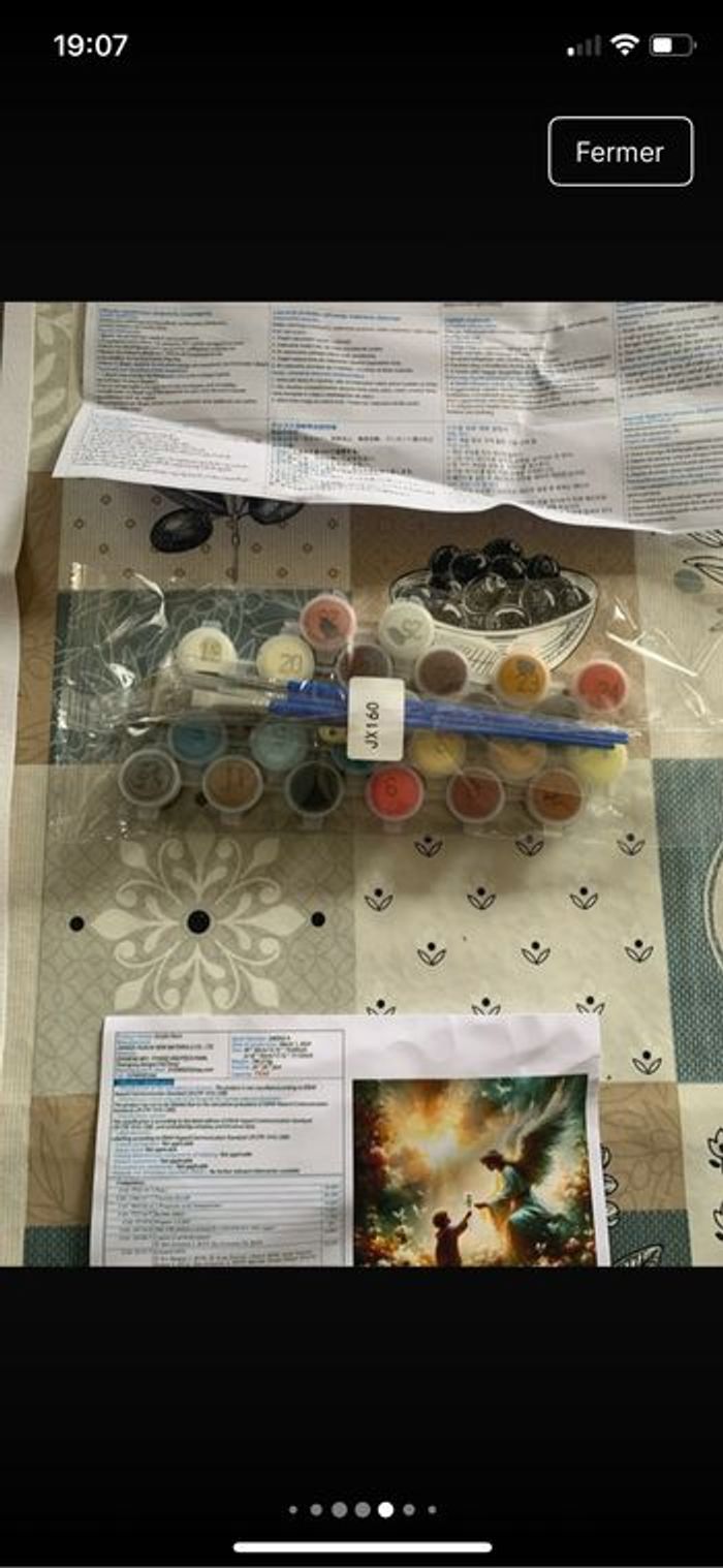 Kit complet de peinture par numéro - Neuf - photo numéro 5
