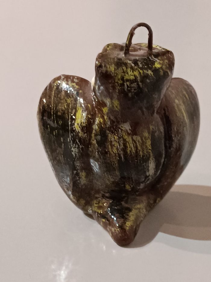 Chouette porcelaine accroche - photo numéro 8