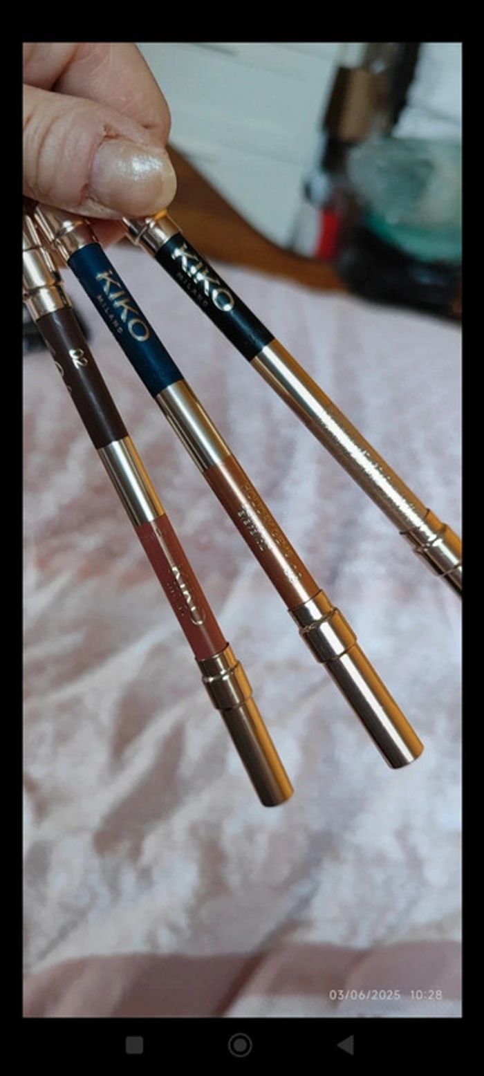Kiko Milano Trio Eye Lasting Duo Eyeliner Crayon - photo numéro 5