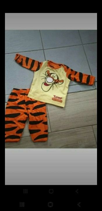 Ensemble bébé tigrou Disney 3/6 mois