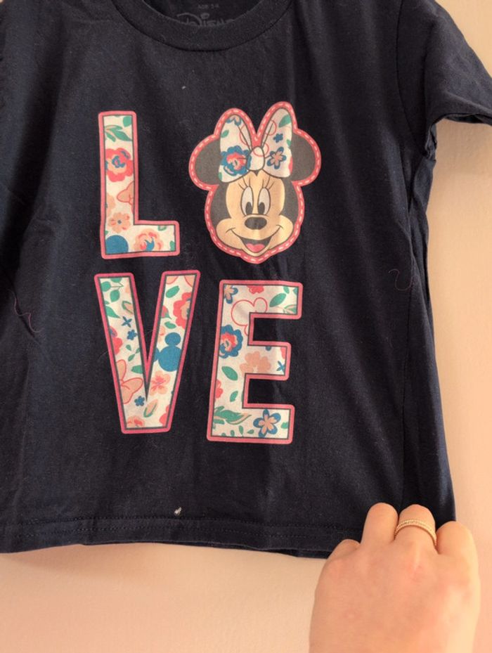T-shirt Disney avec Minnie fille 3/4 ans - photo numéro 3