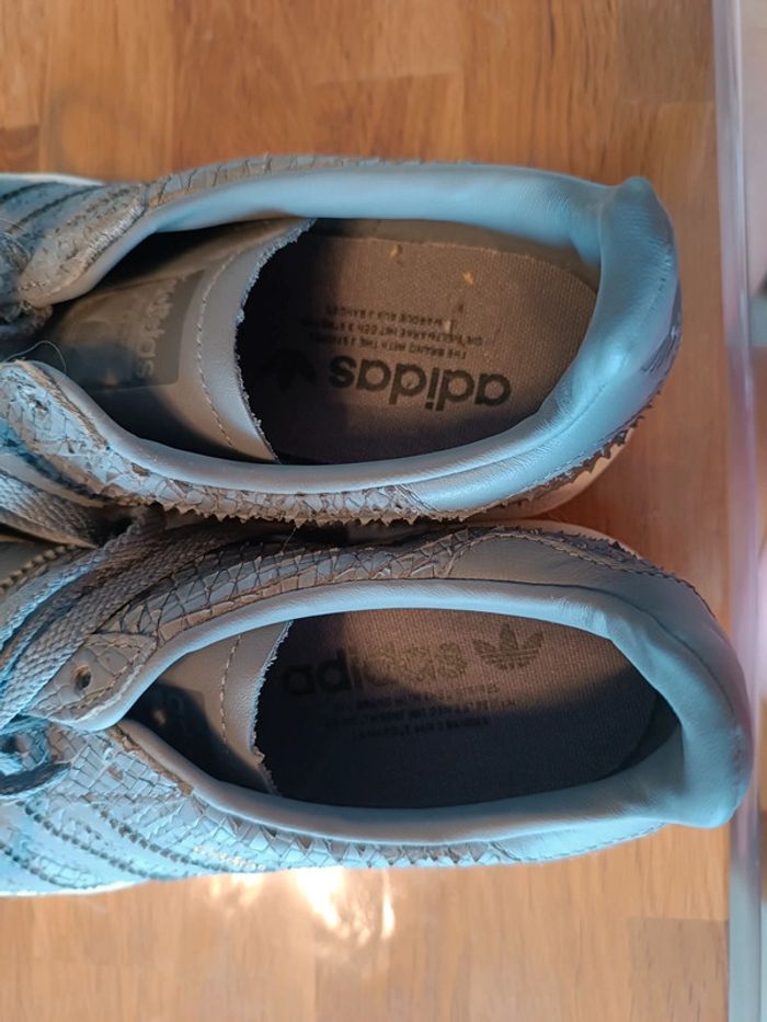Chaussure basket w campus adidas grise 40 neuve - photo numéro 8