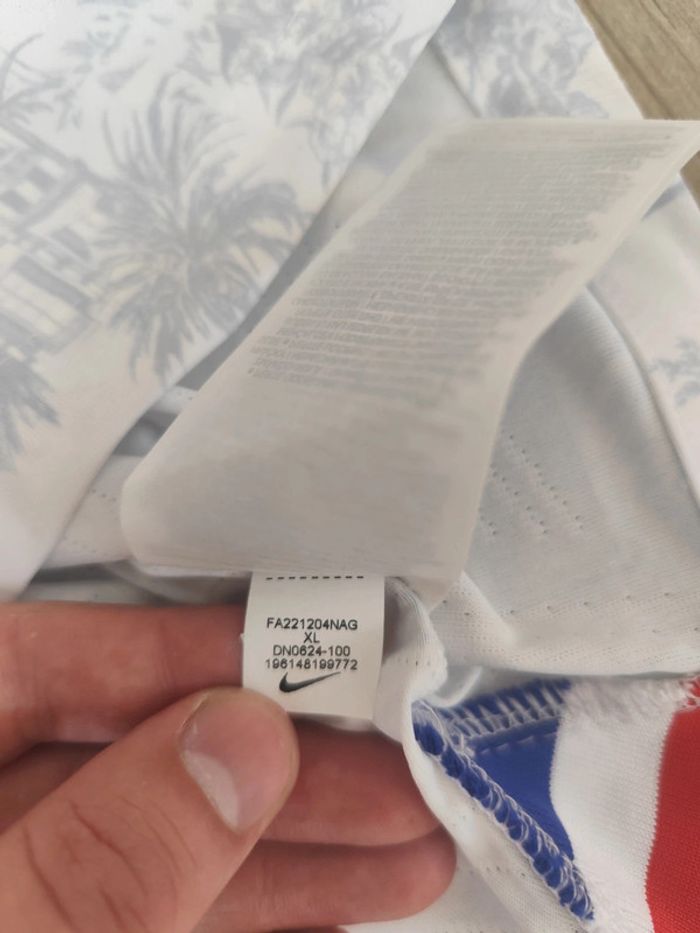 Maillot authentique version joueur équipe de France/ESF année 2022 - photo numéro 6