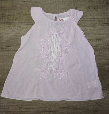 T Shirt léger lilas 3/4 ans Tex