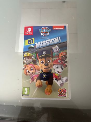 Jeu Nintendo switch pat patrouille en mission switch