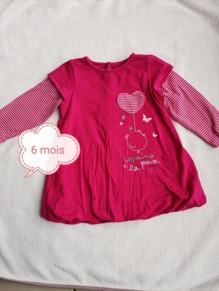 Robe chaude grain de blé 6 mois