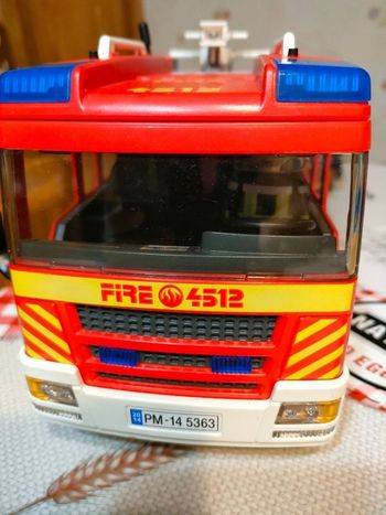Camion de pompier playmobil  5363