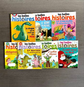 Lot de 7 magazines Les belles histoires 