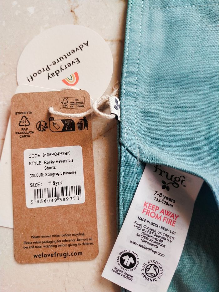 Short Frugi T.7/8A - photo numéro 4